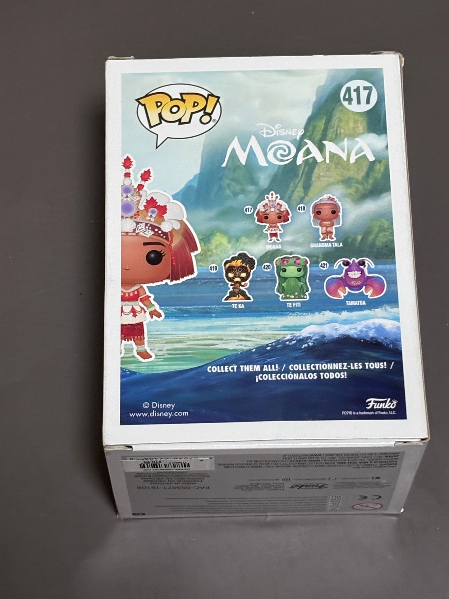 Funko POP Disney Princess Moana in Ceremony Outfit #417 New