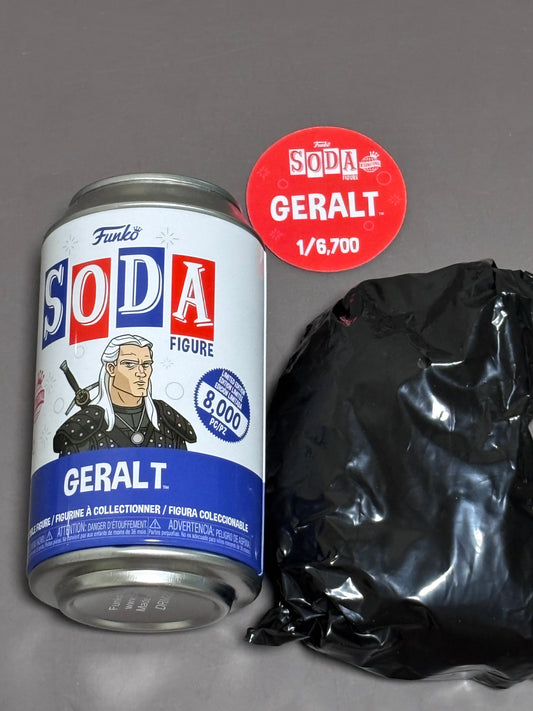 Funko SODA Television The Witcher Geralt Common 1/6700