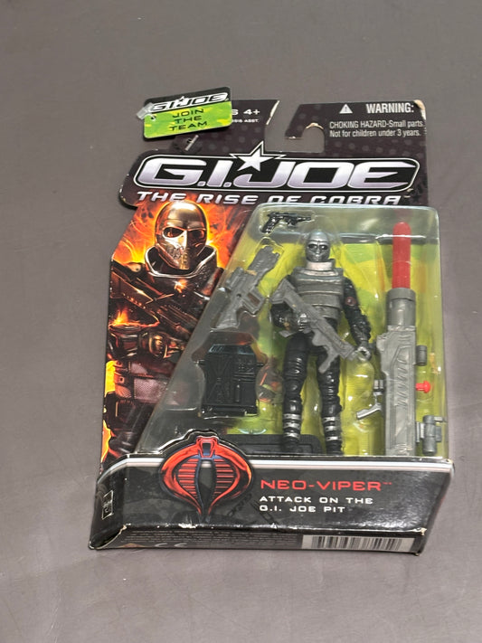 2009 Hasbro Neo-Viper G.I.Joe Rise of Cobra ROC Movie GIJoe Officer New