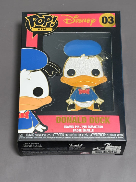 Funko Pop Pin Disney Donald Duck 03 Enamel Pin - New