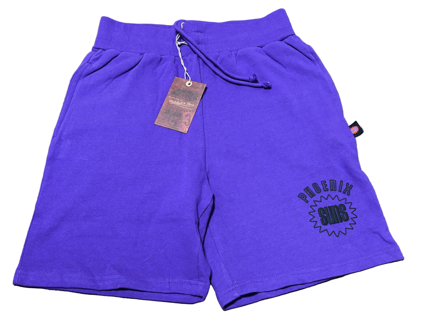 Phoenix Suns Mitchell & Ness NBA Fleece Heather Purple Shorts Women’s Medium M New NWT