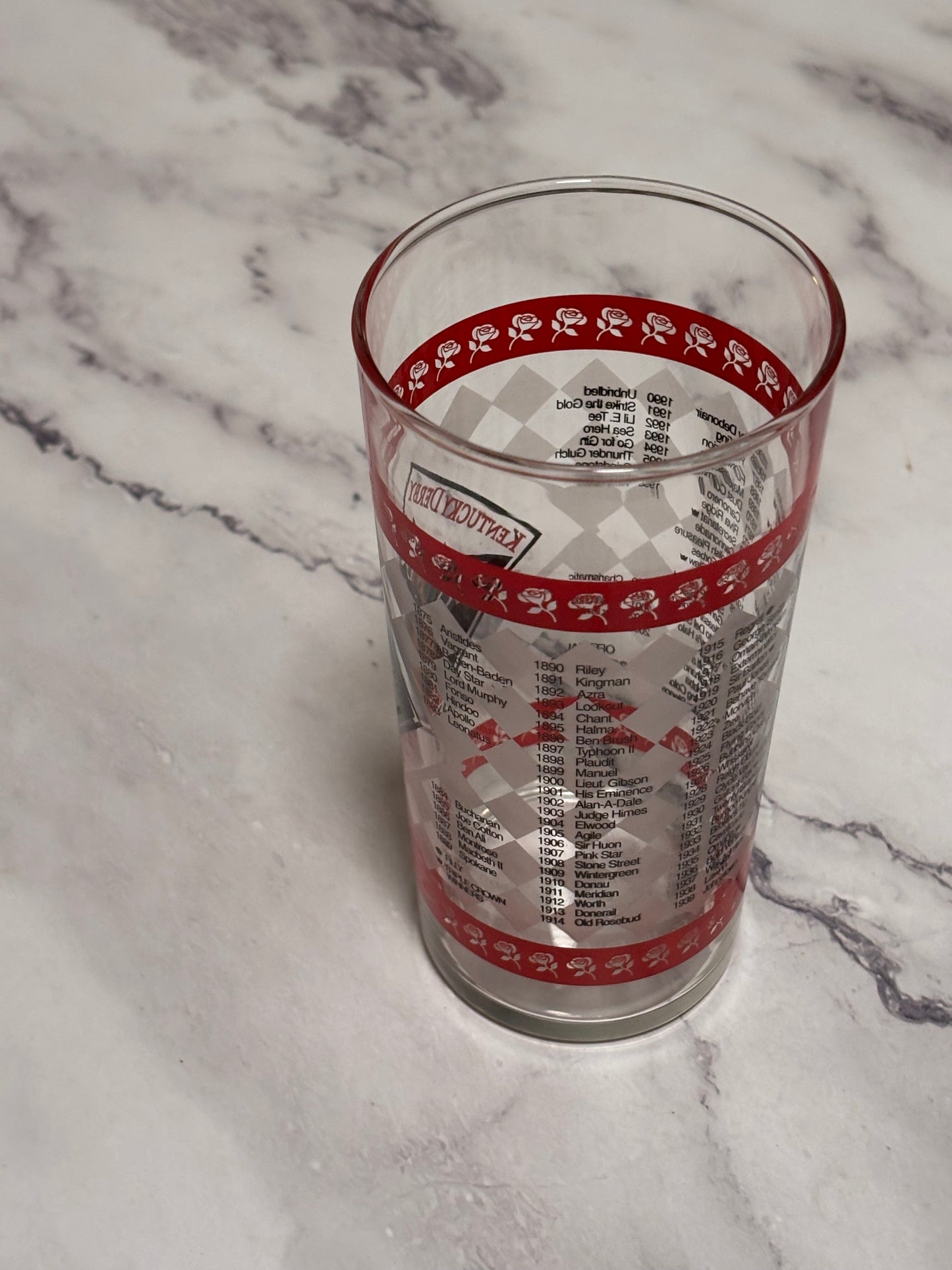 2003 Kentucky Derby Official 129th Churchill Downs Vintage Julep Glass Louisville