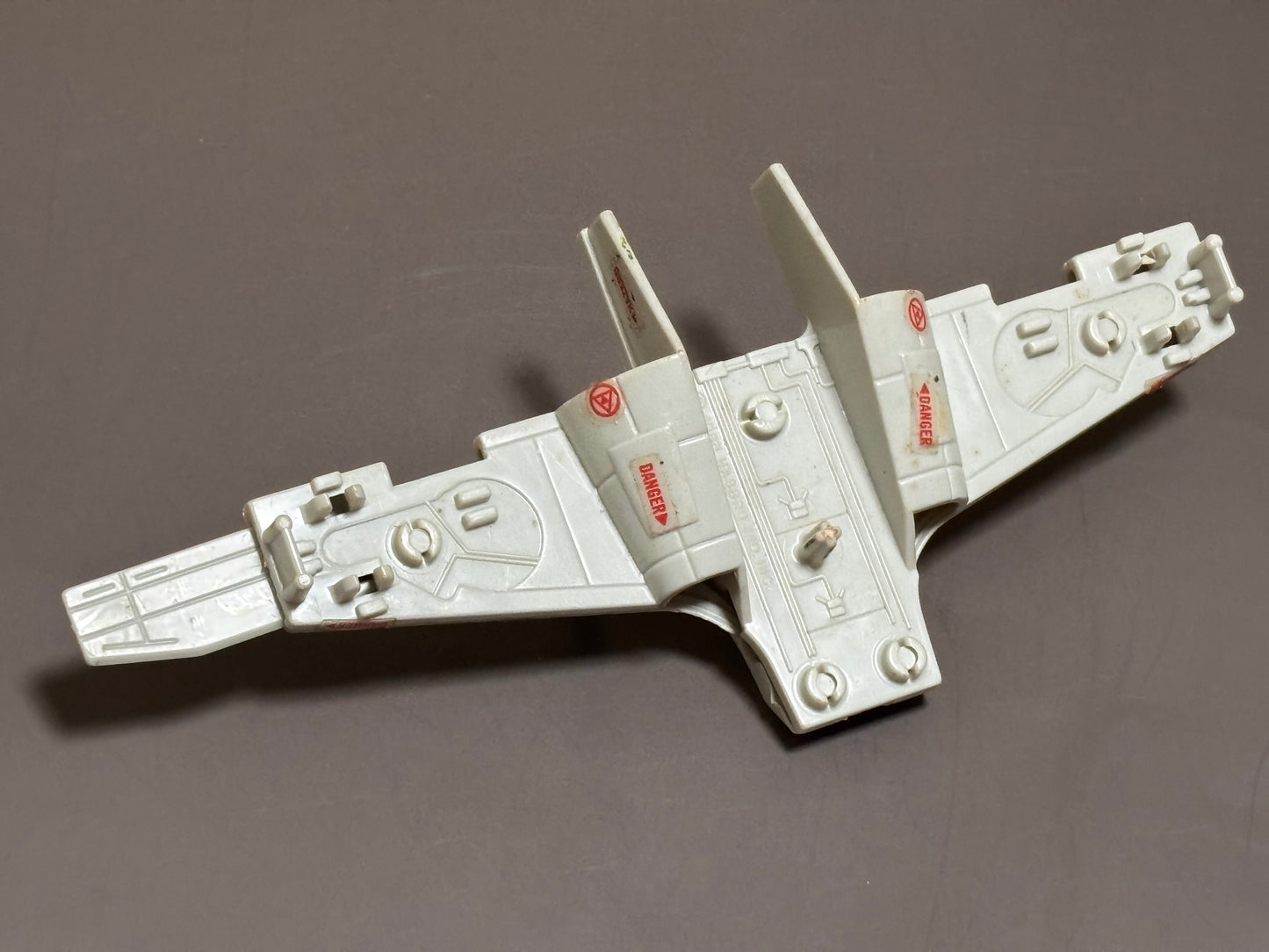 Vtg Cobra CLAW 1983 GI Joe Action Figure Toy Incomplete Air Glider Plane Vehicle
