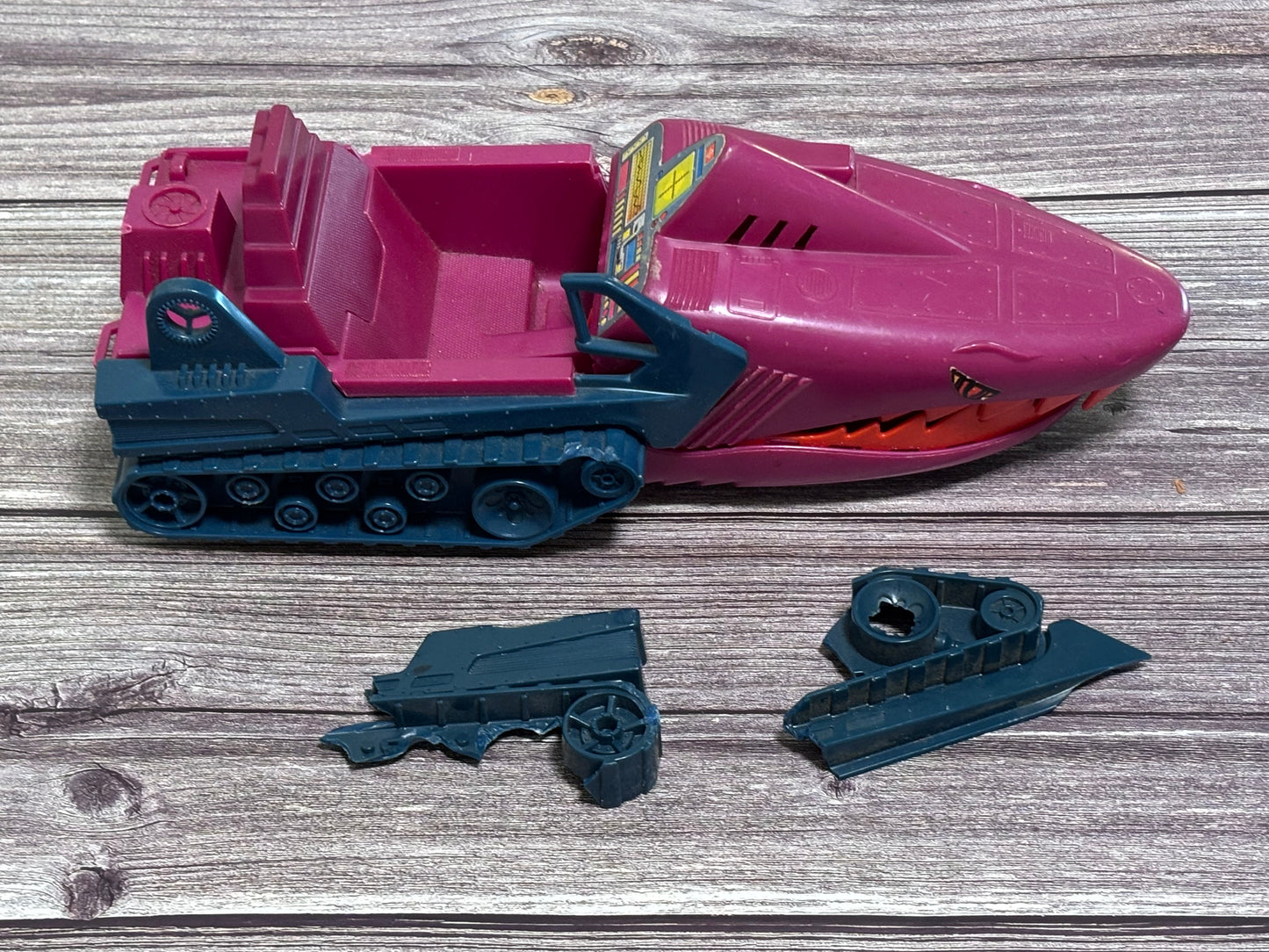Vintage 1984 Mattel He-Man Masters Universe Land Shark MOTU