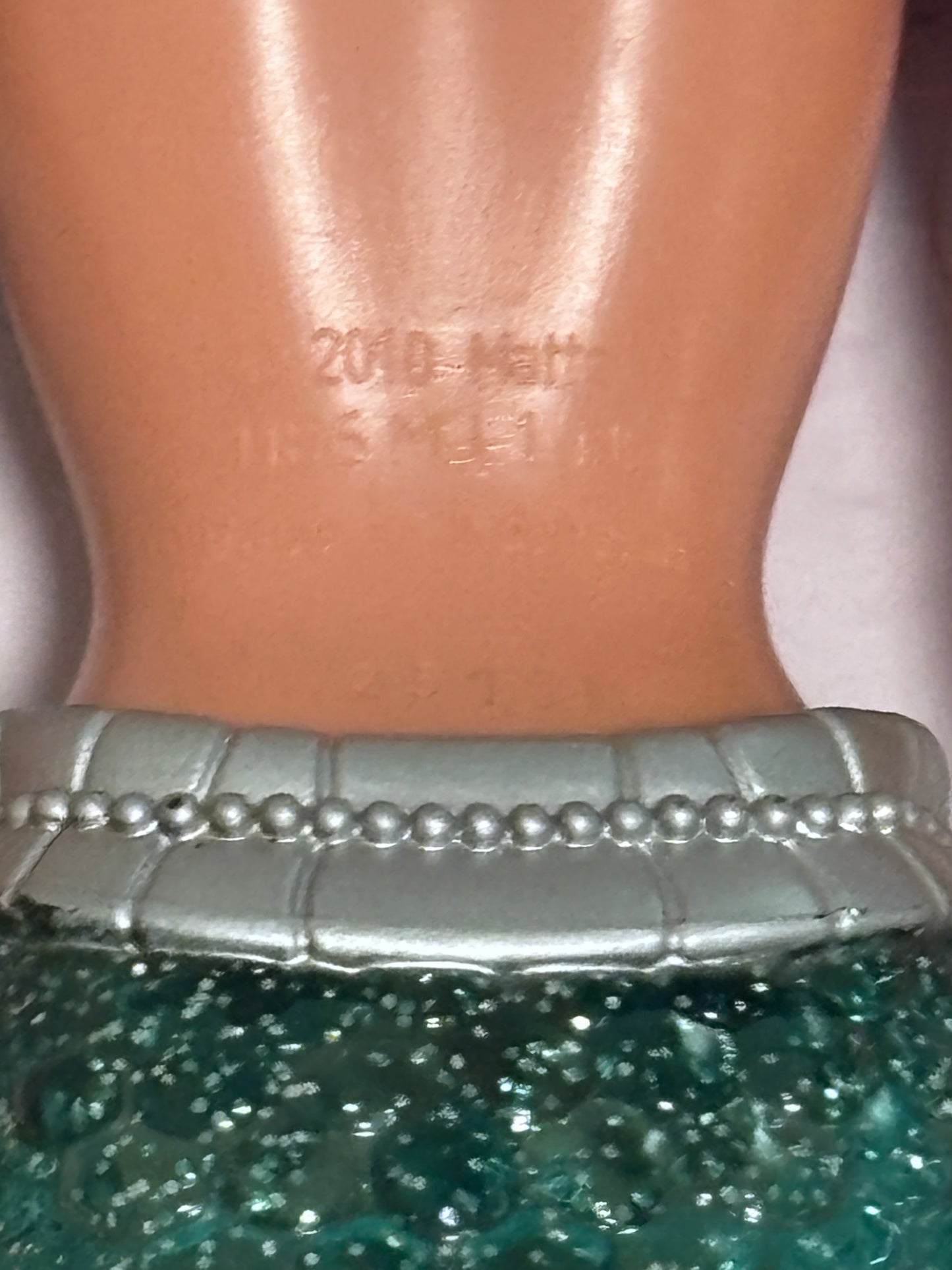 Disney Mattel Barbie Doll The Little Mermaid Ariel Tail Swimsuit 2010 12”