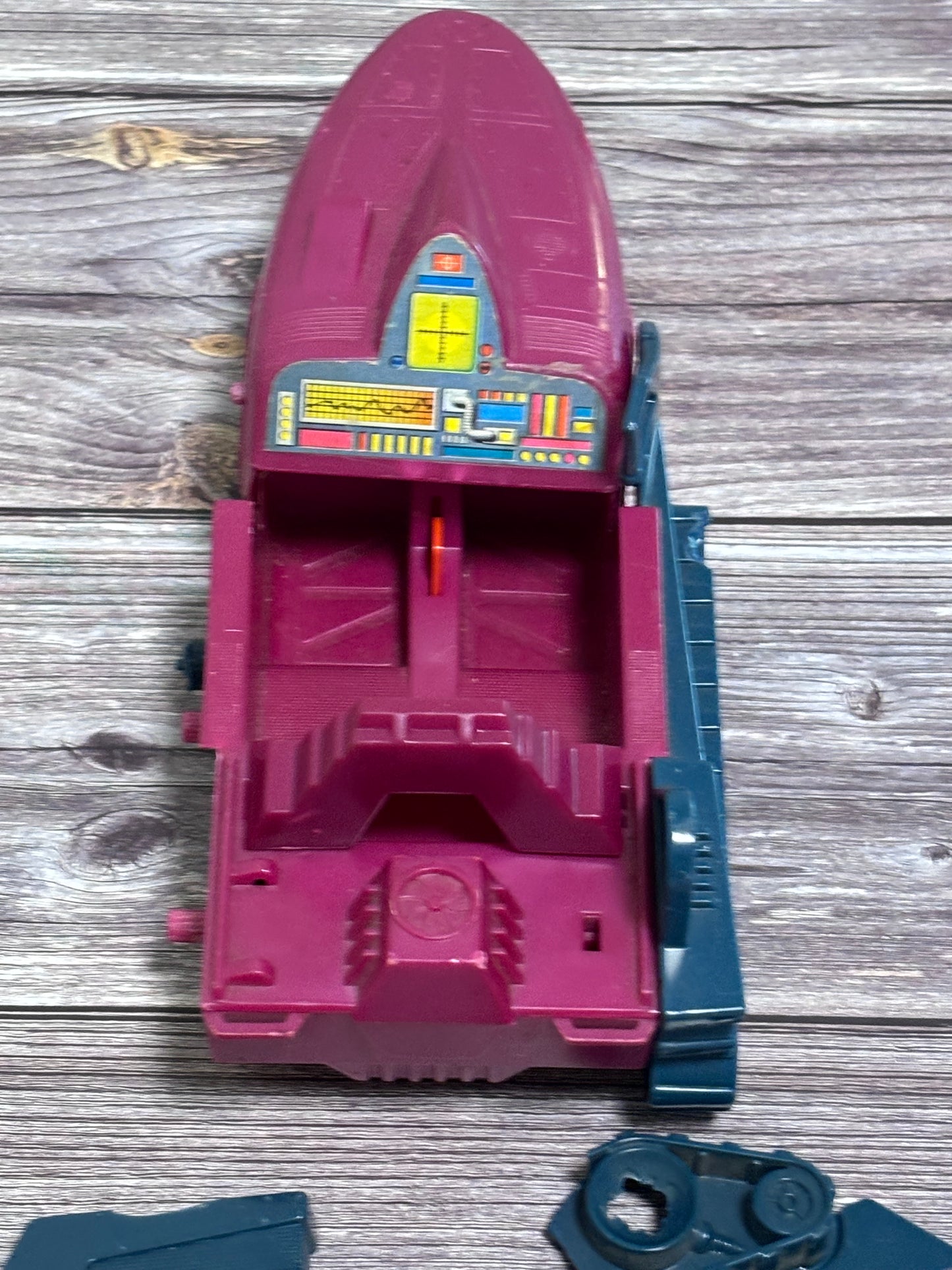 Vintage 1984 Mattel He-Man Masters Universe Land Shark MOTU