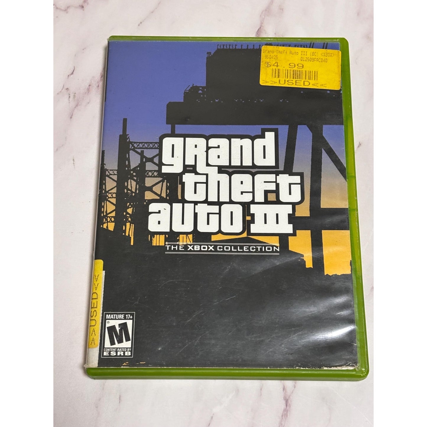 Grand Theft Auto III 3 GTA 3 - Xbox - The Xbox Collection - Complete