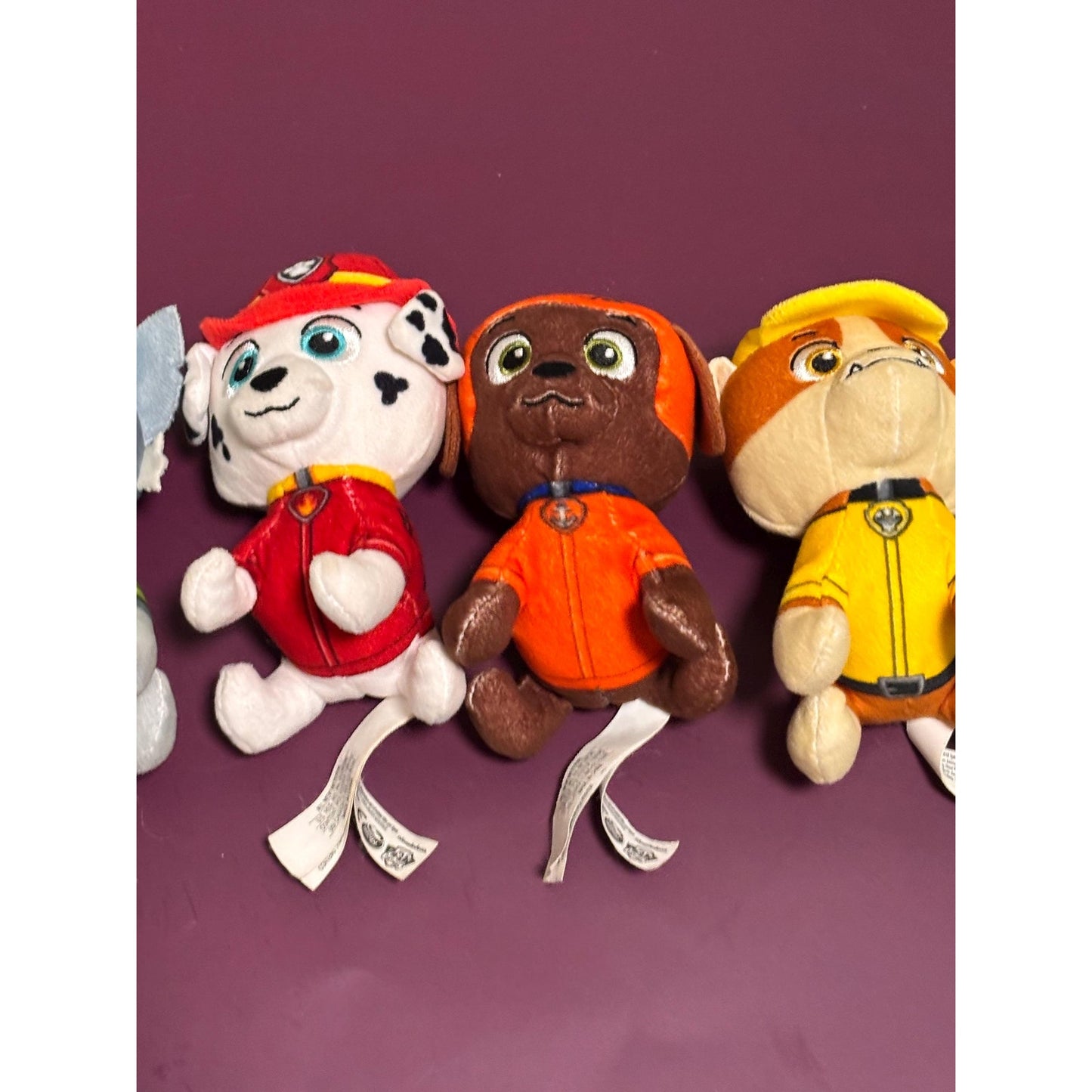 Paw Patrol Lot of 5 Plush Stuffed Animals Dogs 2018 Nickelodeon Spin Master Toys