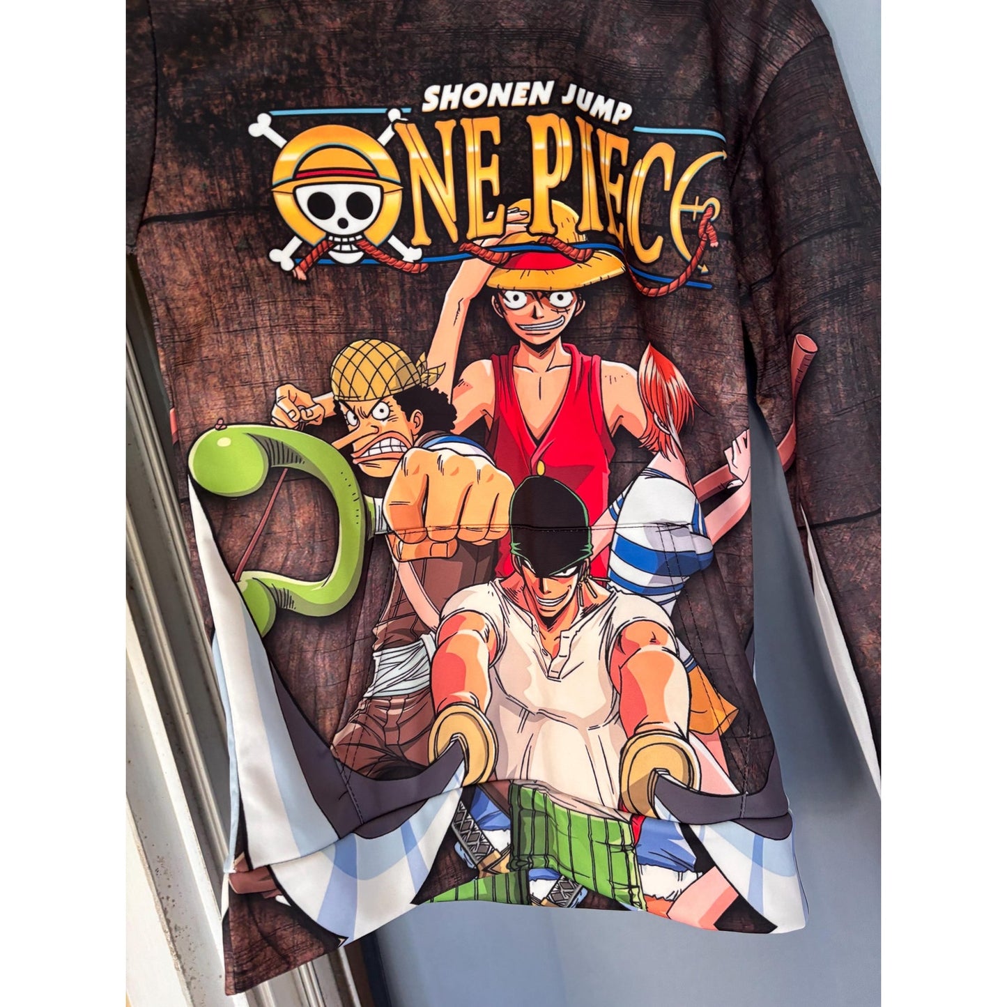Shonen Jump Hoodie Anime One Piece Hoodie Lightweight Sweatshirts Kids Small NWT