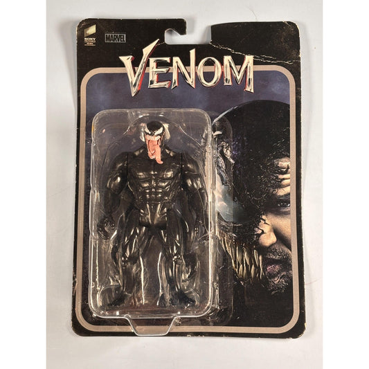 Marvel Venom Retro Figure Sony Movie Blu-Ray Promo 2018 Spider-Man Symbiote 3.75