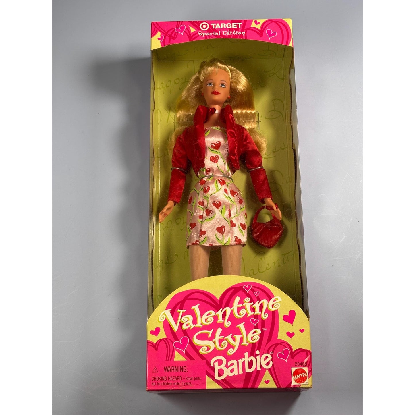 Barbie 1998 Valentine Style Barbie Doll Target Special Edition Mattel 20465