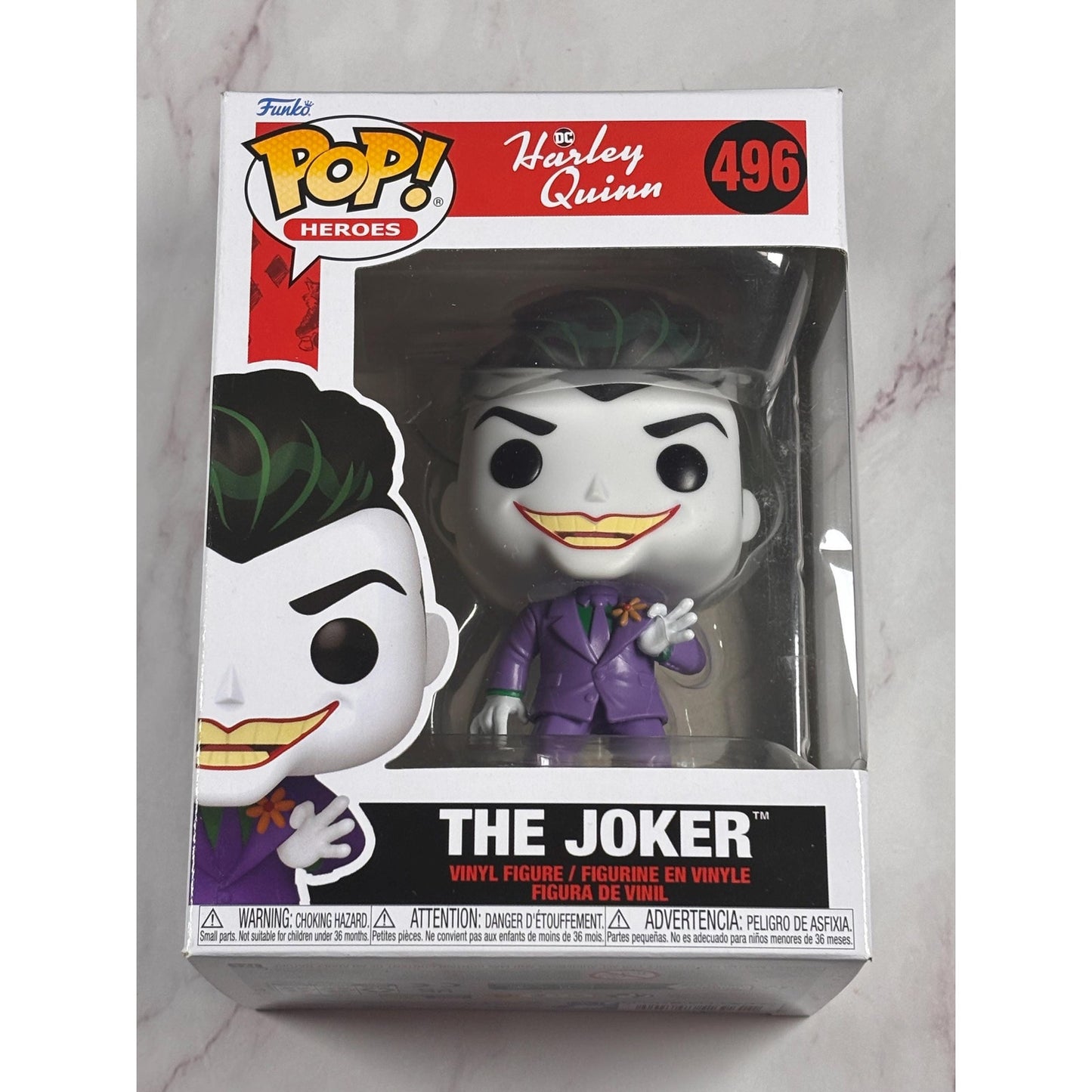 Funko POP! Heroes DC Harley Quinn Animated Series Vinyl Figure - The Joker #496