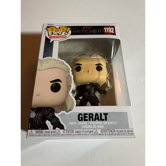 POP! Funko Vinyl Figure New in Box TV Netflix #1192 The Witcher