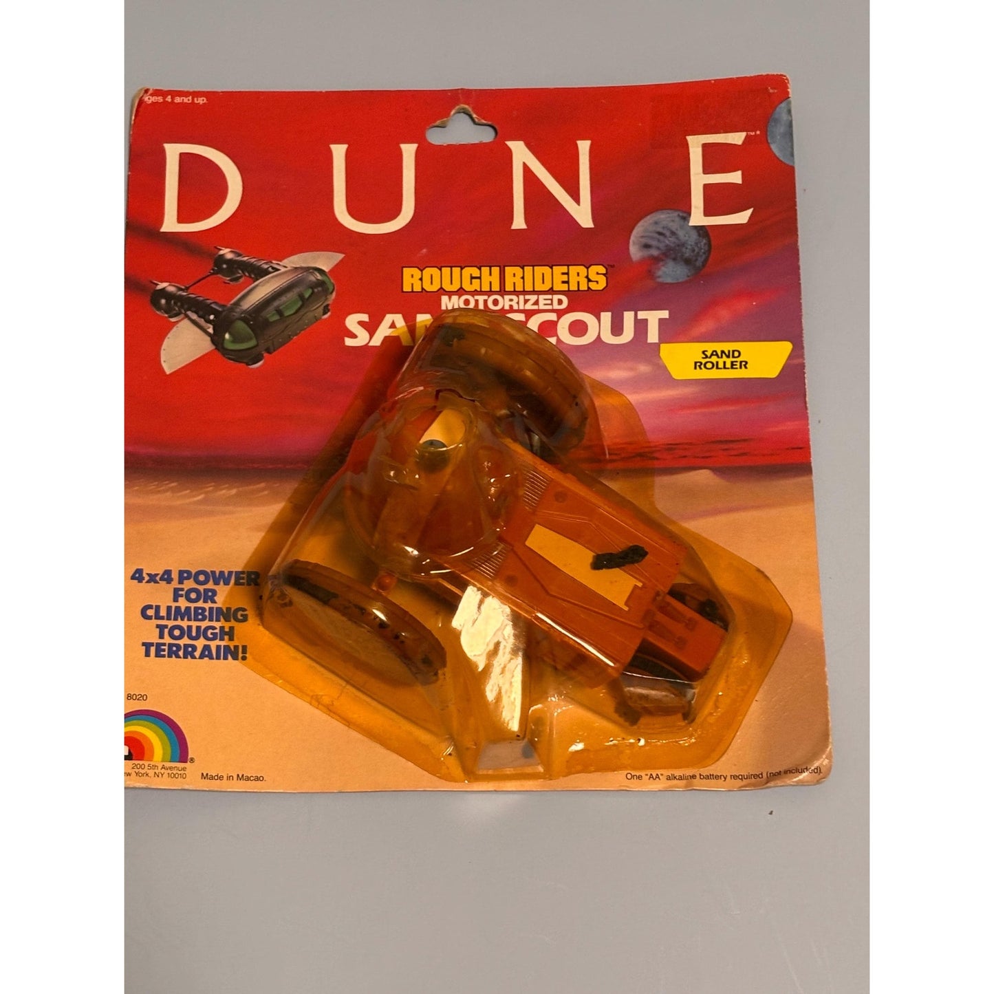 Vintage LJN Dune Rough Riders Motorized Sand Scout Roller Vehicle 1984