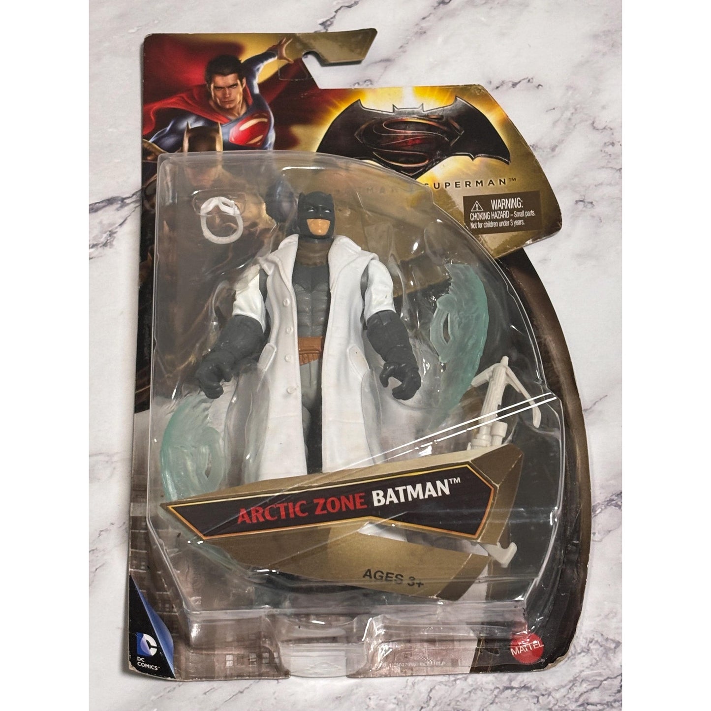 Mattel D C Batman vs Superman Artic Zone Batman Action Figure New 2015