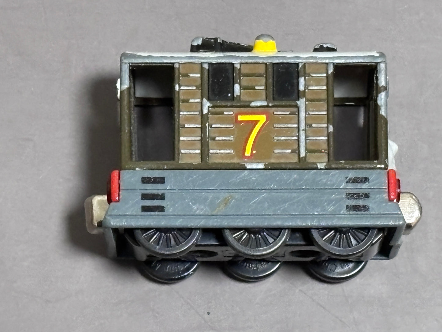 2002 Learning Curve Take Along Thomas & Friends Toby No. 7 Die Cast Train Car