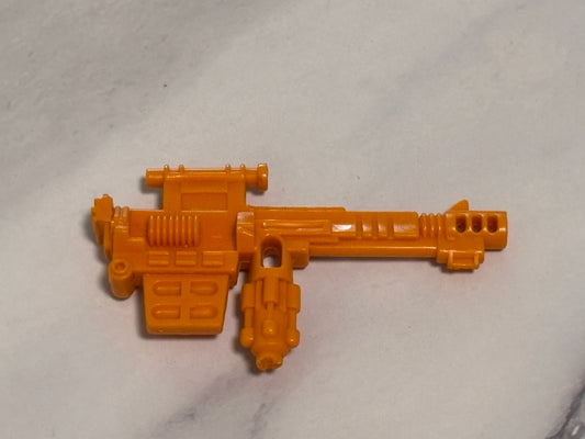GI Joe 3.75” Vehicle Thunderclap Part-Orange Cannon Machine Gun 1989
