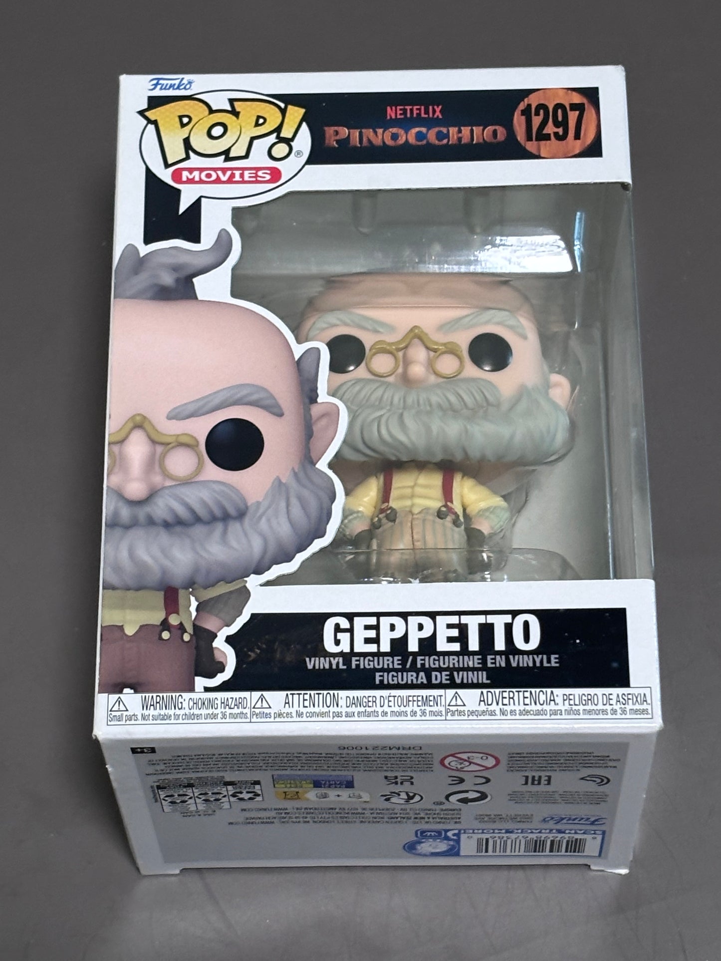 Funko Pop! Movies Netflix Pinocchio Geppetto 1297