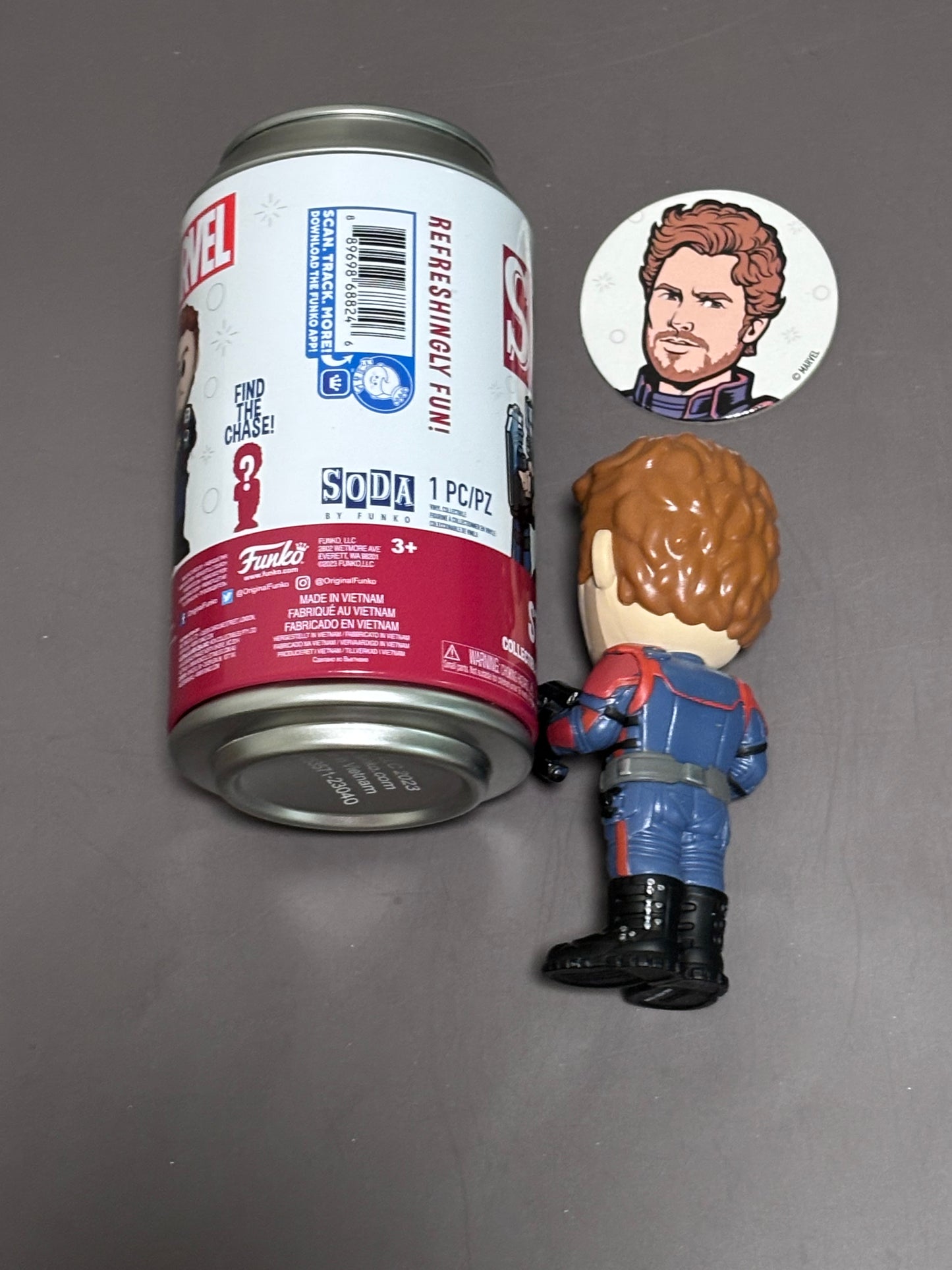 Funko Soda - Marvel Guardians of the Galaxy Star-Lord Common Vinyl Figure
