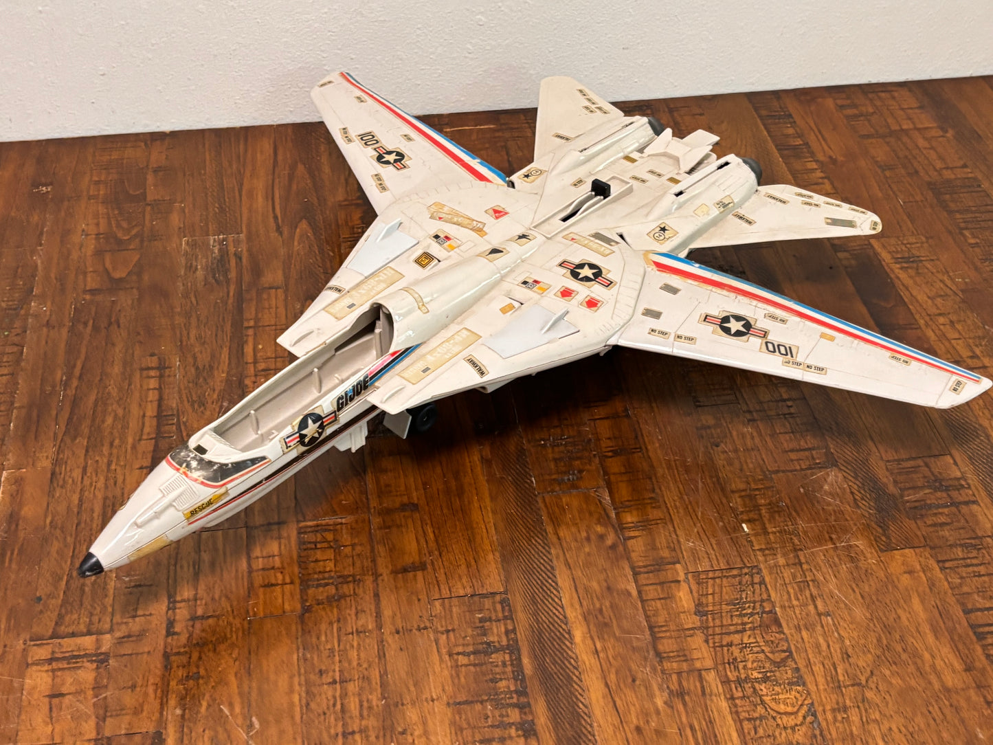 Vintage 1983 GI Joe Hasbro Jet Skystriker XP-14F Authentic Original ARAH 1980s