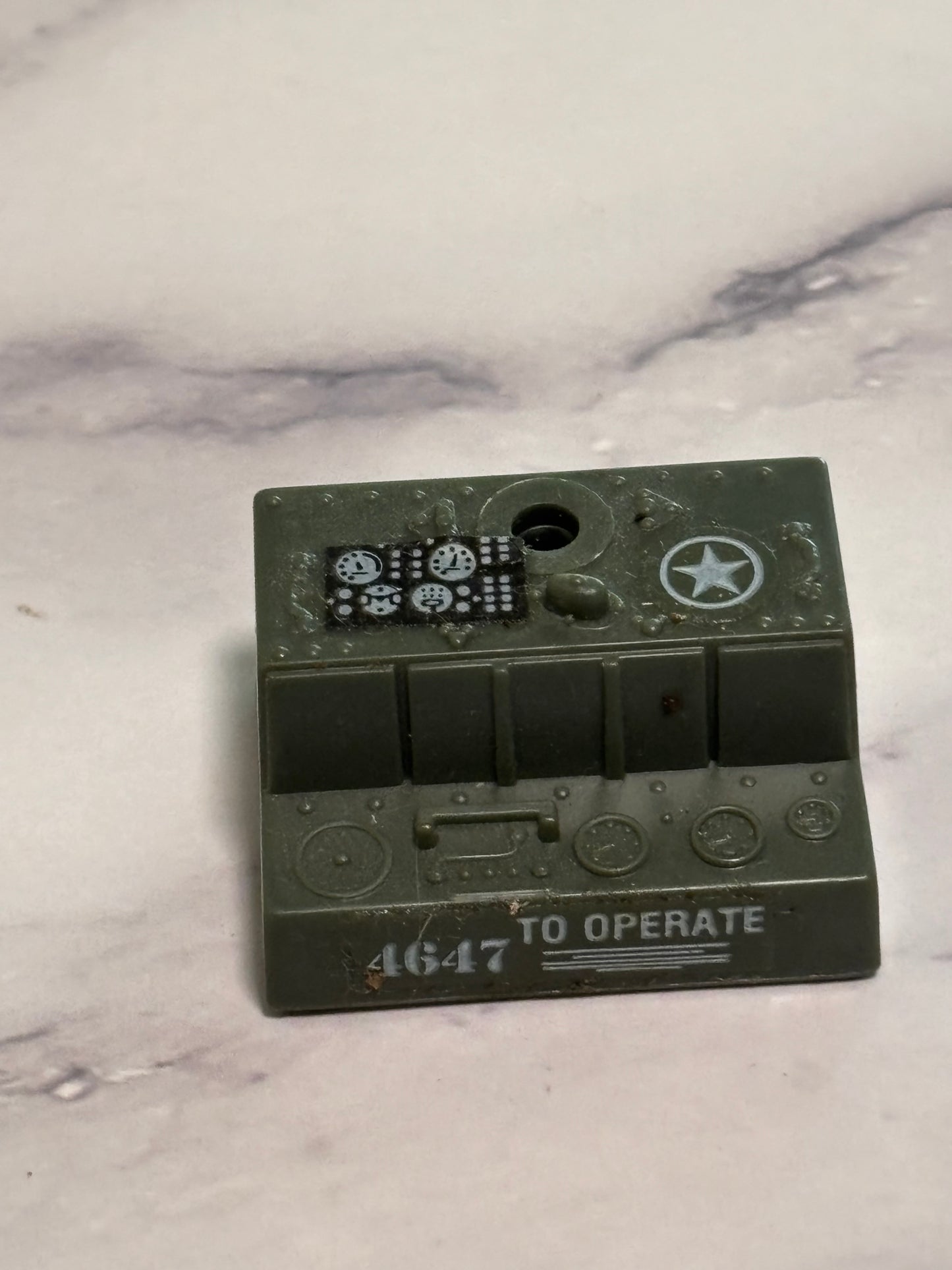 1984 GI Joe Bivouac Radio Hasbro Original Part Vintage Battle Station
