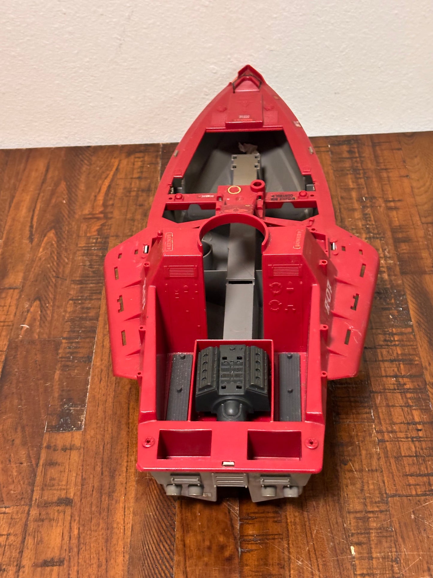 Has to VTG 1985 GI Joe Cobra Moray Hydrofoil Vehicle Water Boat Shell