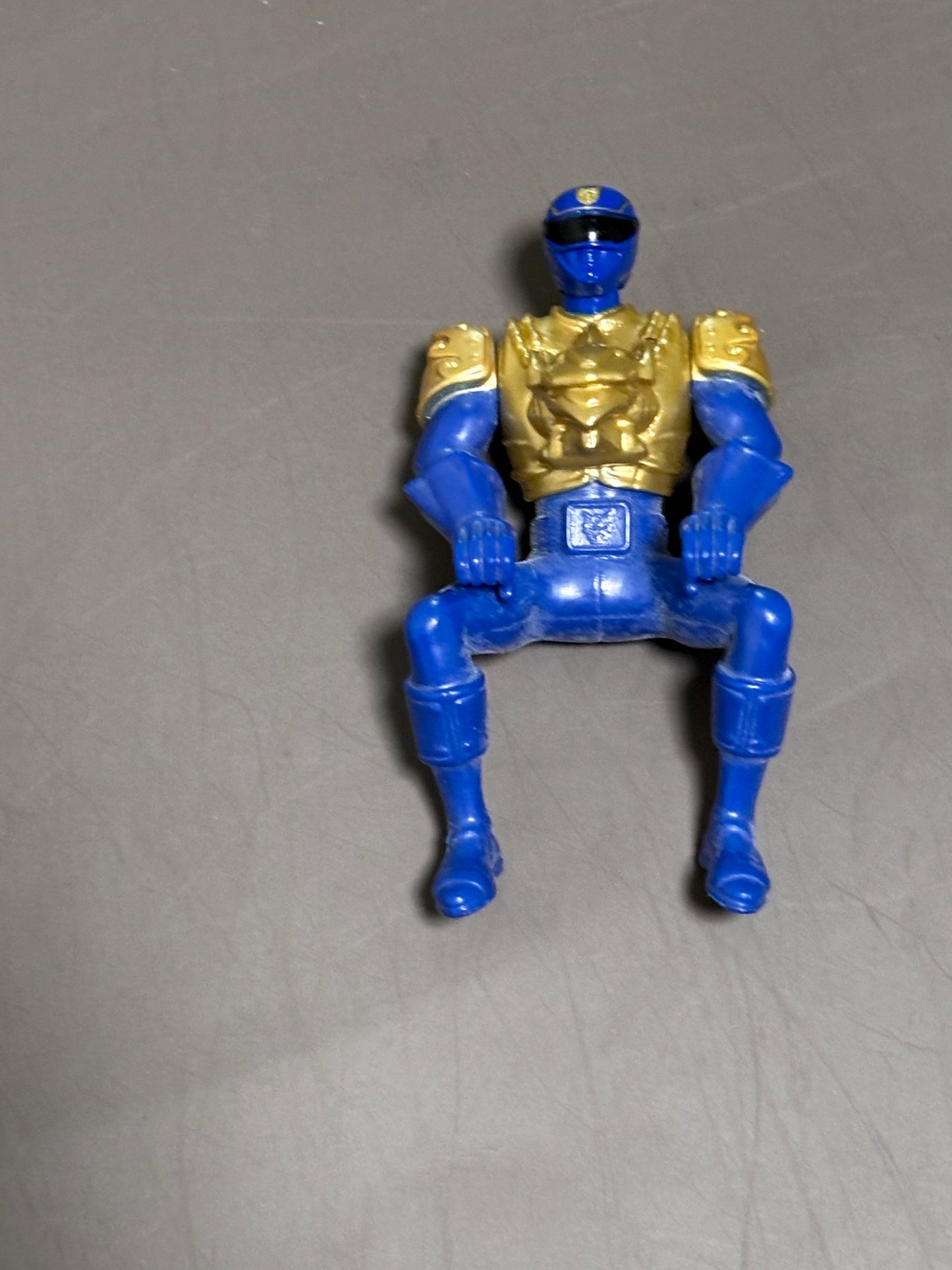 Bandai 2013 Samurai Blue Power Ranger 4" Mighty Morphin Action Figure