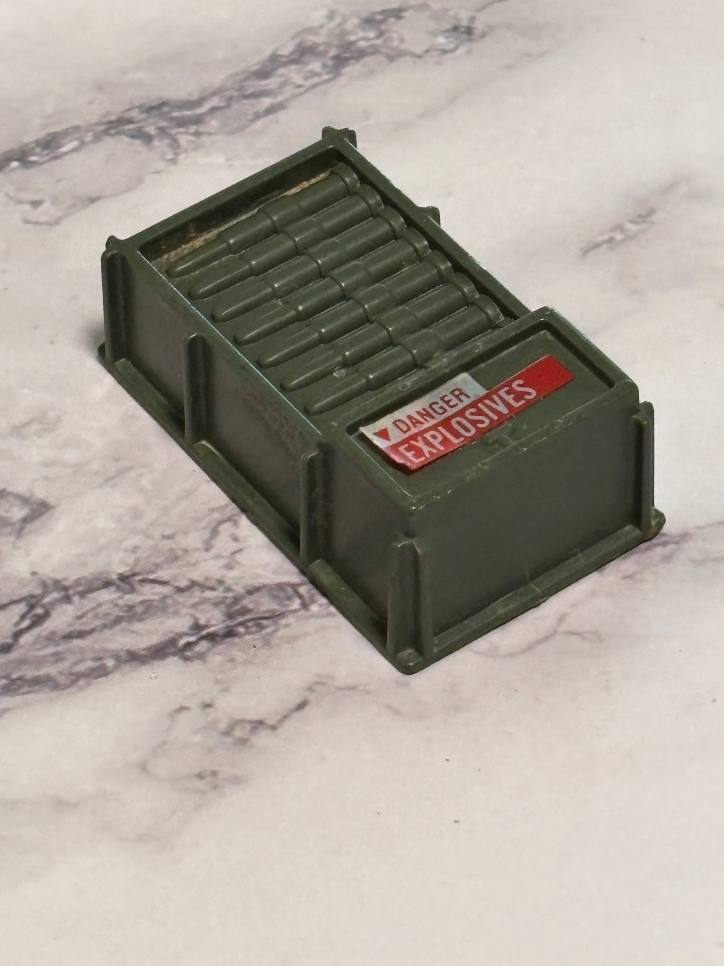 Mortar Defense Unit Ammo Crate GI Joe 1984 Hasbro Action Figure Playset