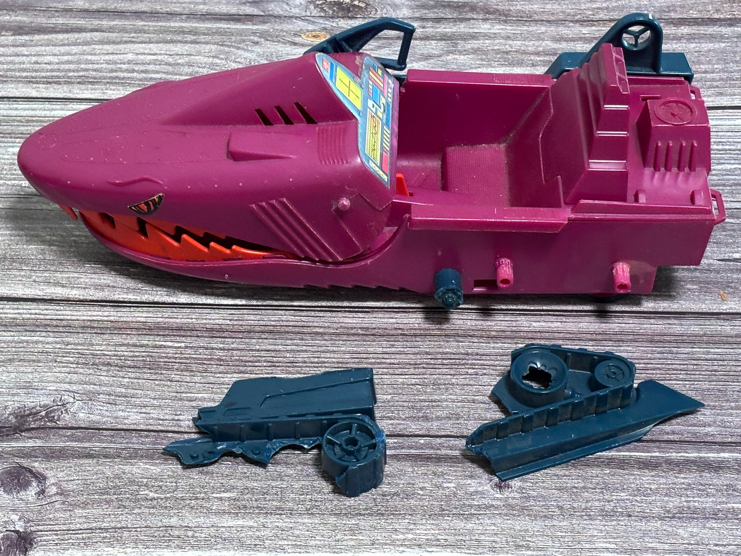 Vintage 1984 Mattel He-Man Masters Universe Land Shark MOTU