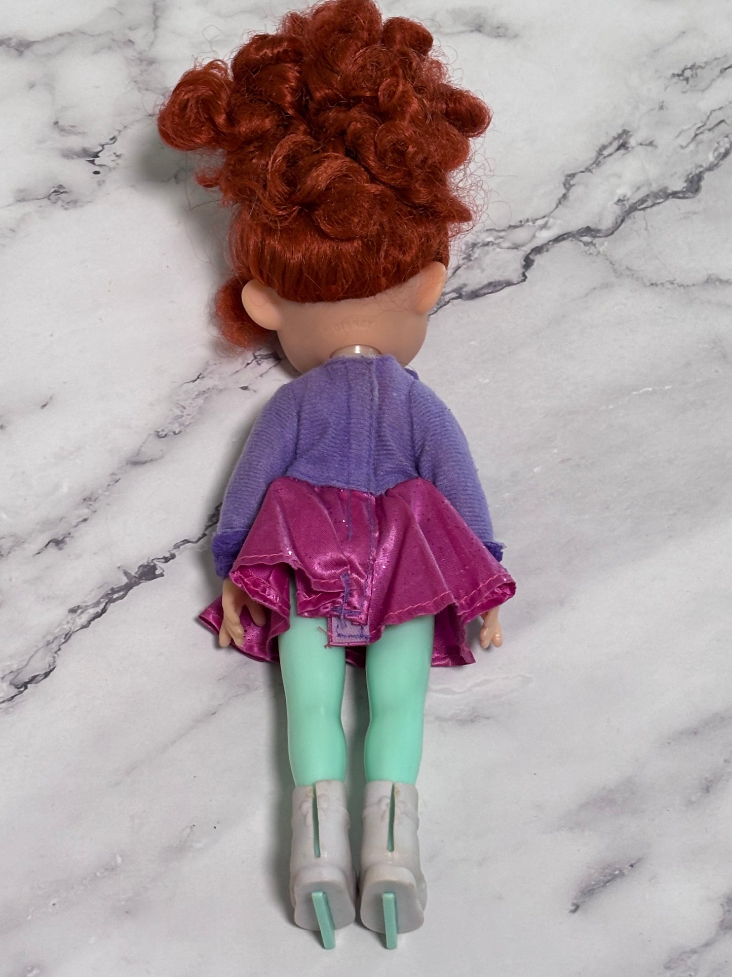 Fancy Nancy Doll Winter Wonderland Ice Skating Purple 10" Disney Junior