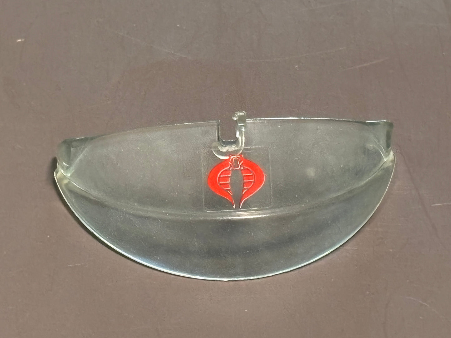 Vintage 1987 GI Joe Cobra Pogo Ballistic Battle Ball Canopy Hatch Clear Part