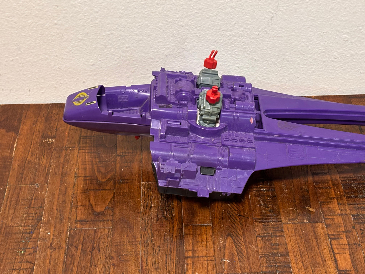 Vintage GI Joe Mamba Cobra Mamba Helicopter Body ARAH Purple 1987