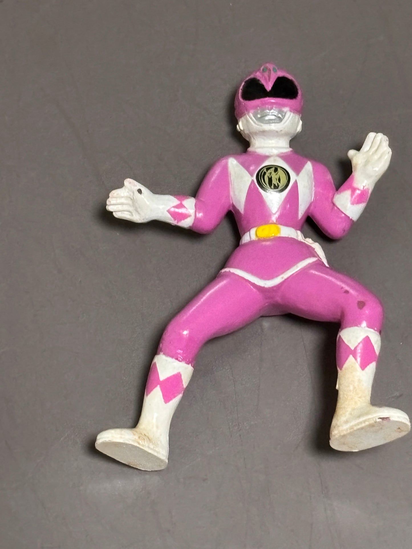 1994 Saban MIghty Morphin Power Rangers Mini 3" Pink Power Ranger Figure
