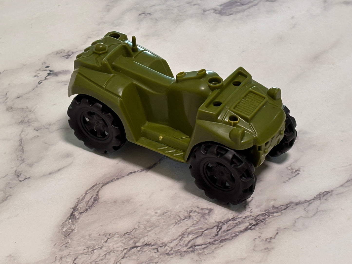 GI Joe  Soldier Army Military Quad Bike Vehicle 4” 4-Wheeler Toy Army Green 2003