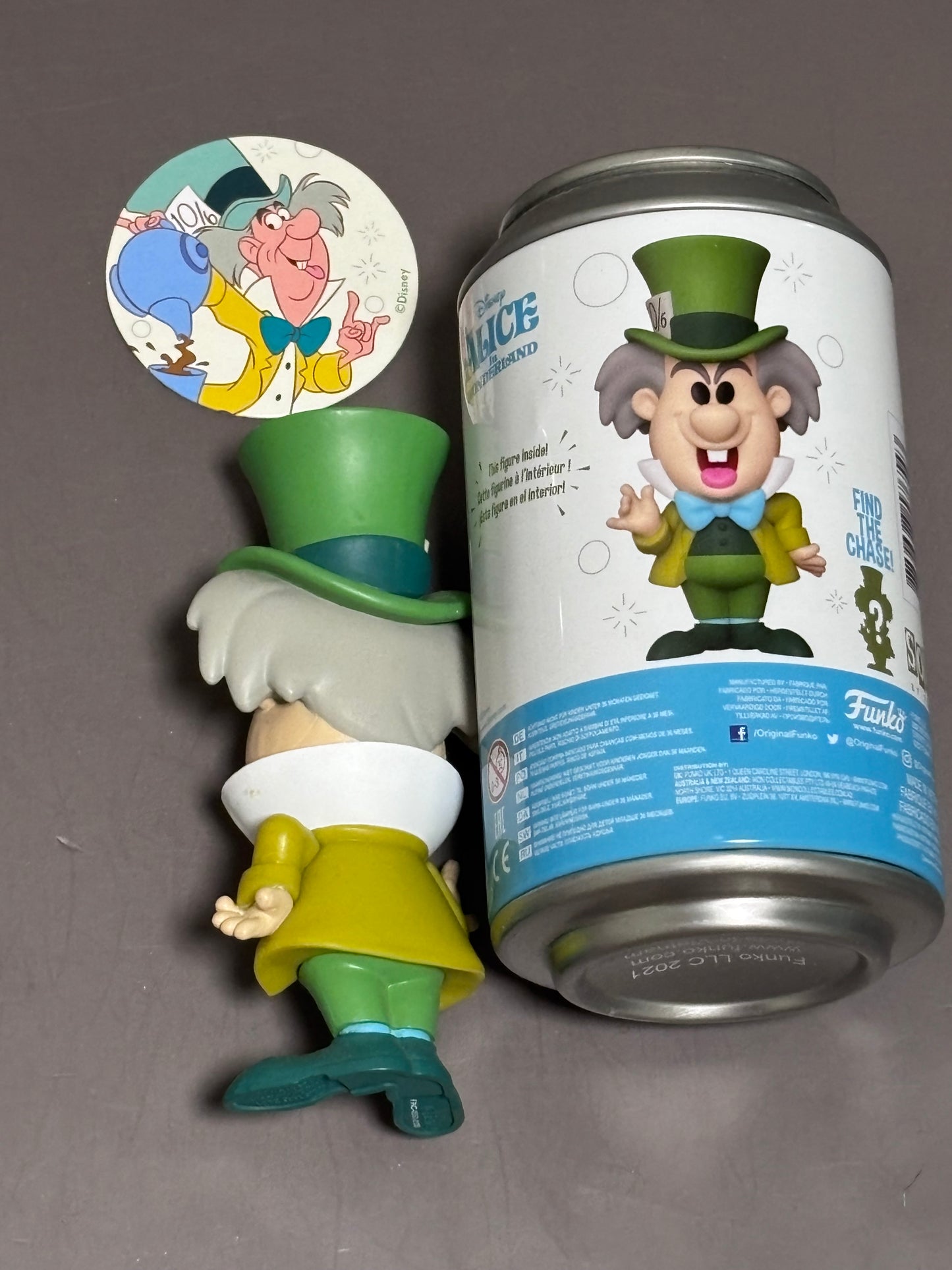 Funko - Alice in Wonderland - Mad Hatter Common Soda LE 10500