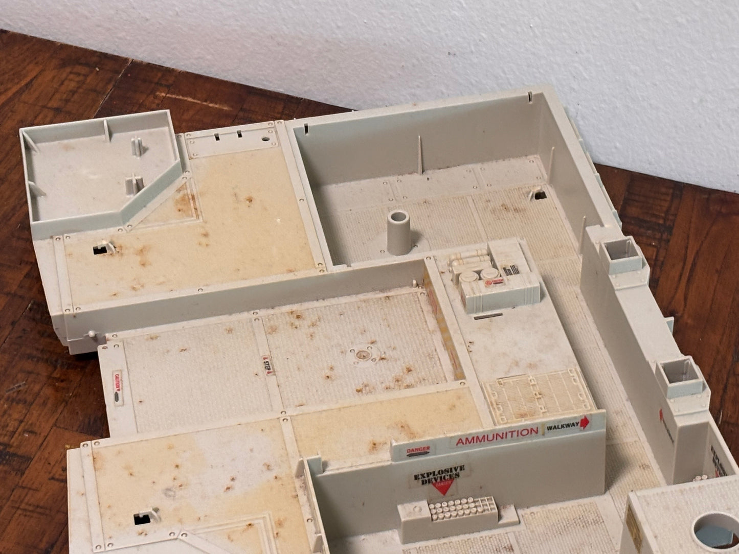 GI Joe Tactical Battle Platform Platform Base Original Hasbro Part M-3968 1985