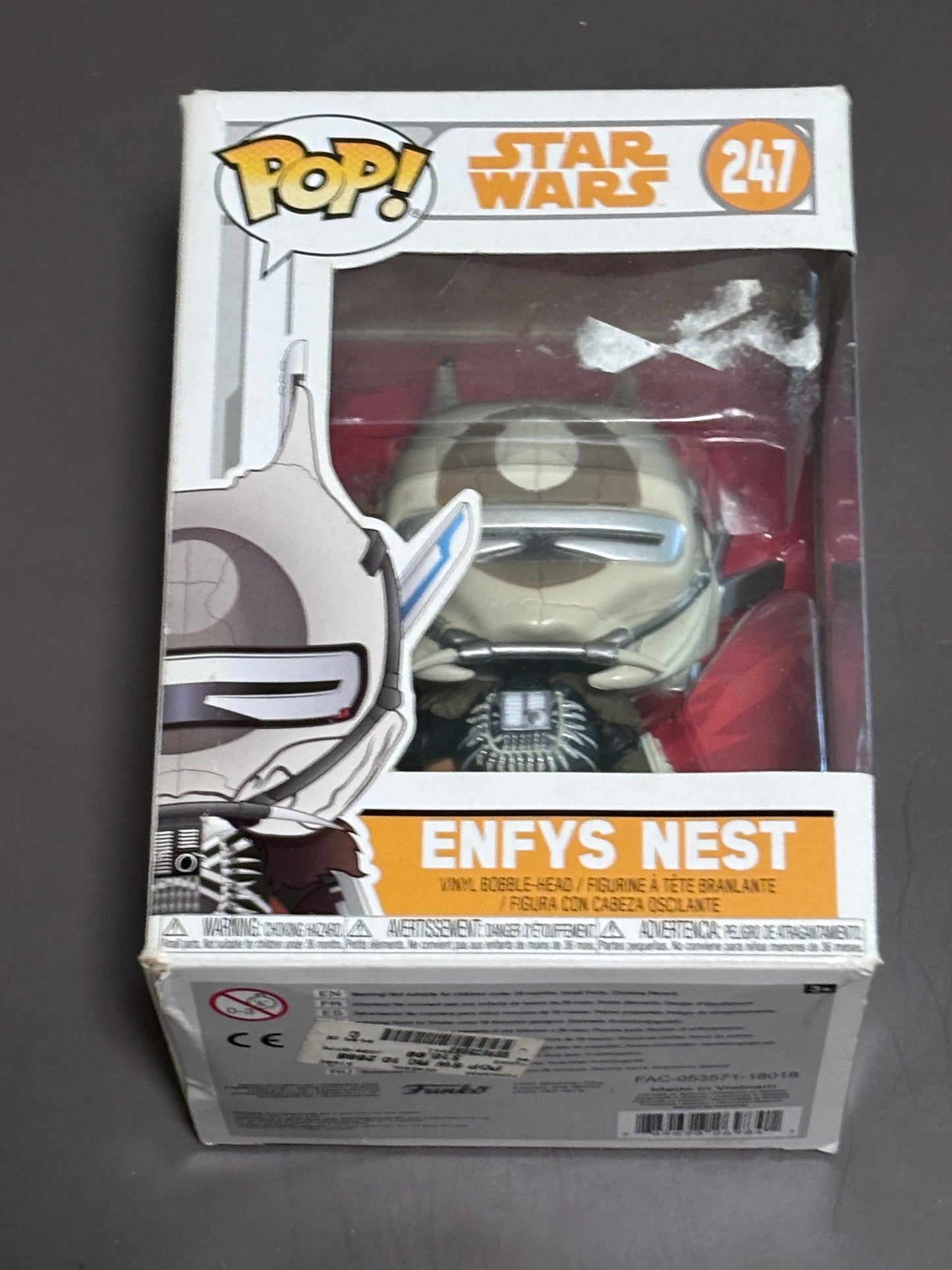 Pop Star Wars 247 Enfys Nest Vinyl Bobble Head Figure Disney Funko Lucas Film