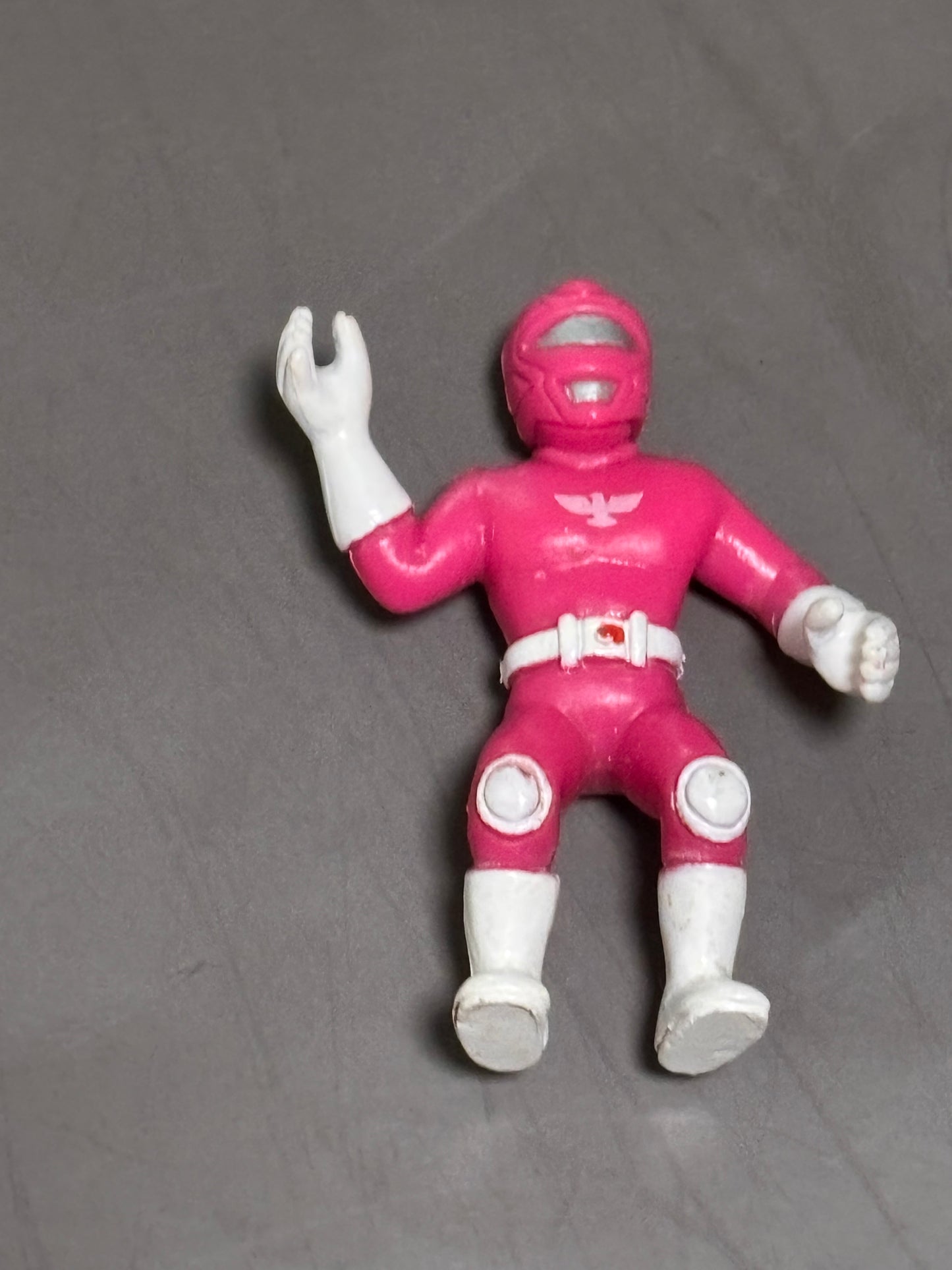 Super Robotic Pink Rangers Loose 2.25" Action Figure Power Rangers PVC