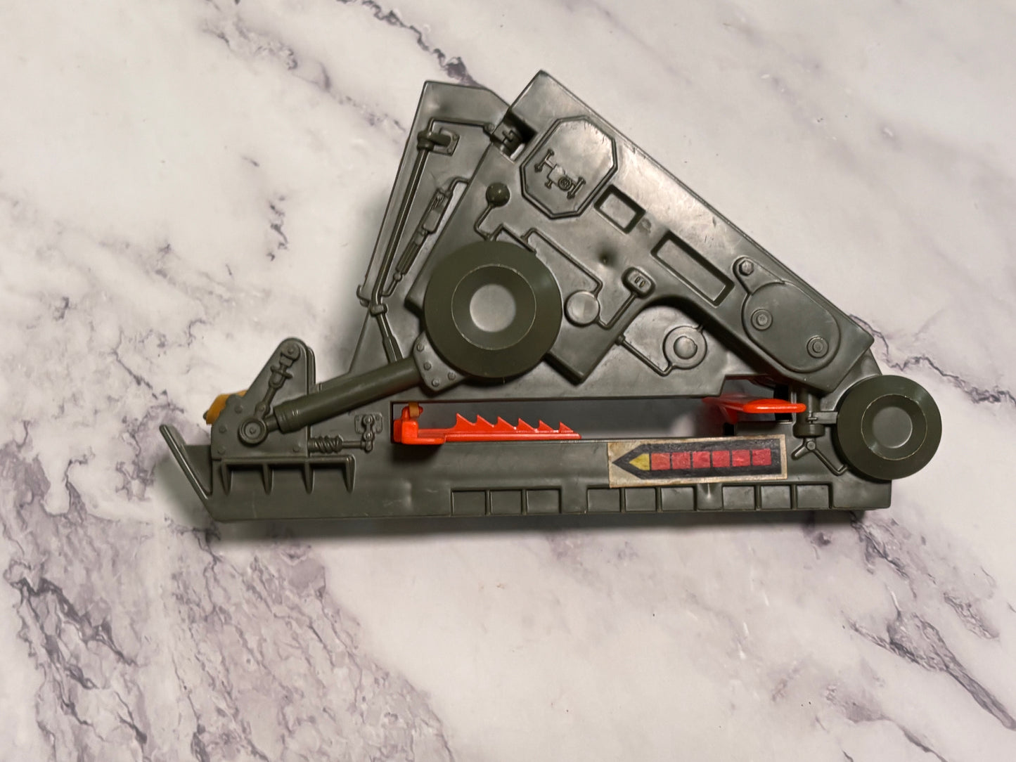 Vintage 1982 Hasbro GI Joe Cobra Battle Game Dart Missile Launcher Green M-3342