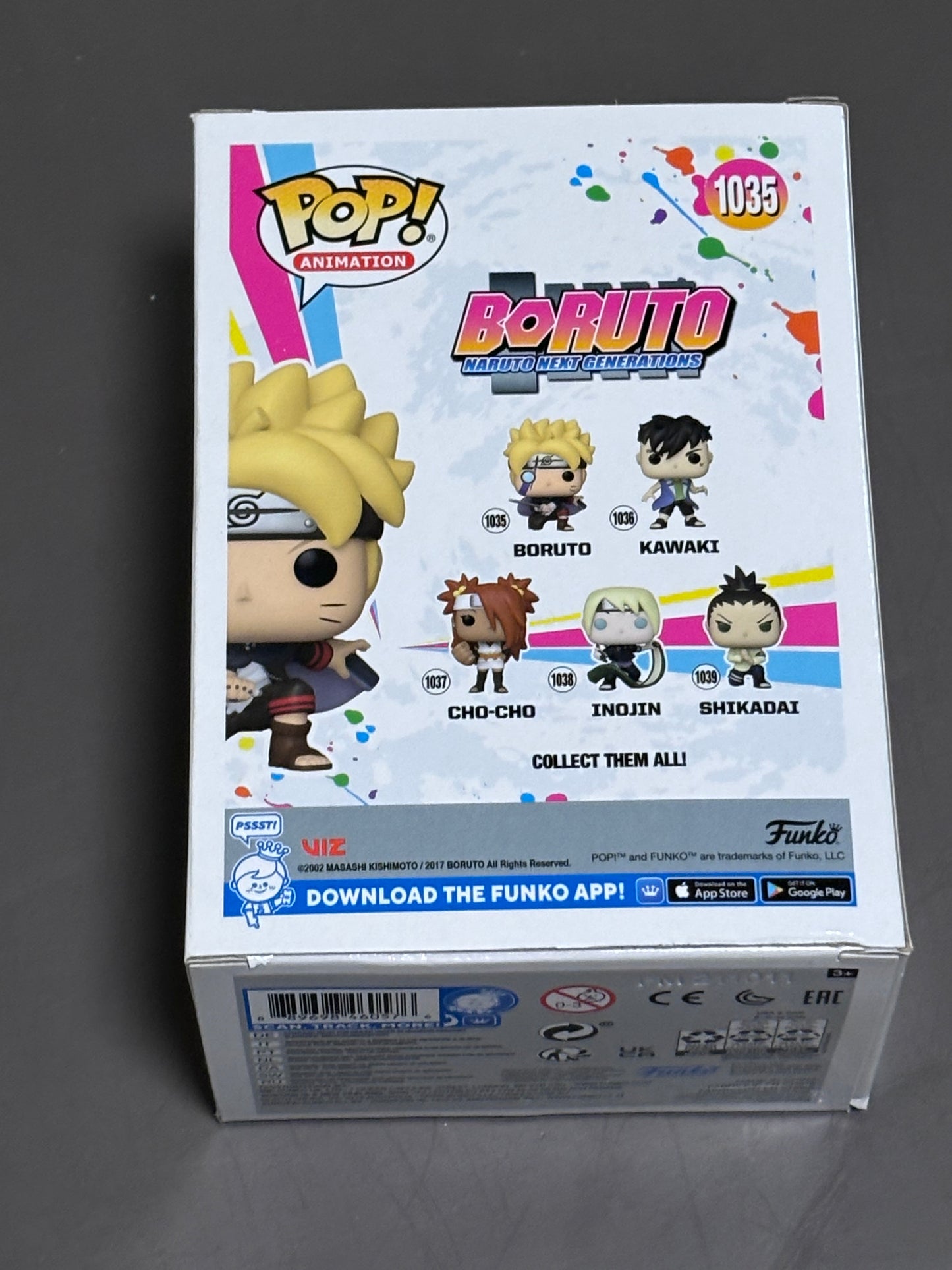 Funko Pop! Animation Boruto with Marks #1035 Vinyl Figure