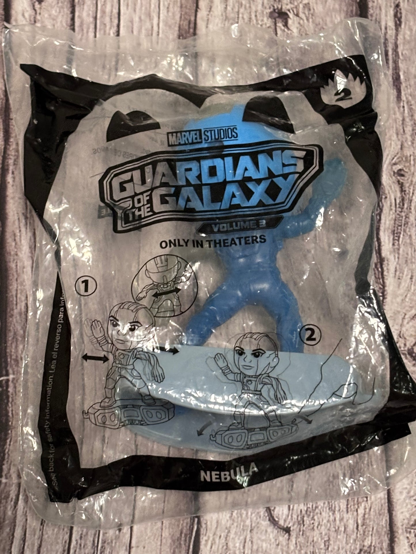 Marvel Guardians Of The Galaxy Vol.3 #2 McDonalds Happy Meal Kids 2023 Nebula
