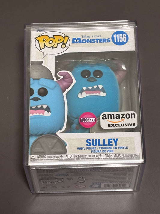 Funko POP! Exclusive Disney Pixar Monsters: Sully Flocked #1156 Hard Stack