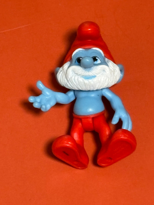 Jakks Papa Smurf Action Figure Toy From Papa Smurf’s Lab  Movable Arms and Legs
