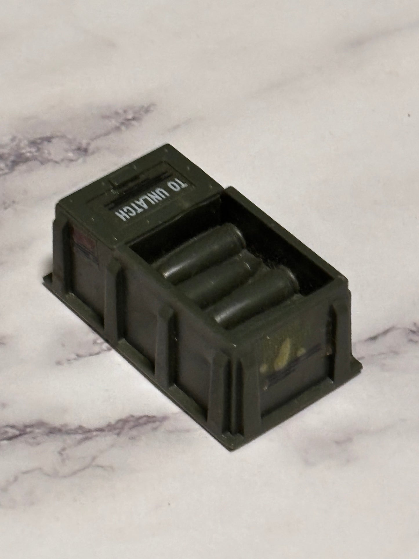 GI Joe Mountain Howitzer Ammo Box Crate Vehicle Part ARAH 1984 Vintage