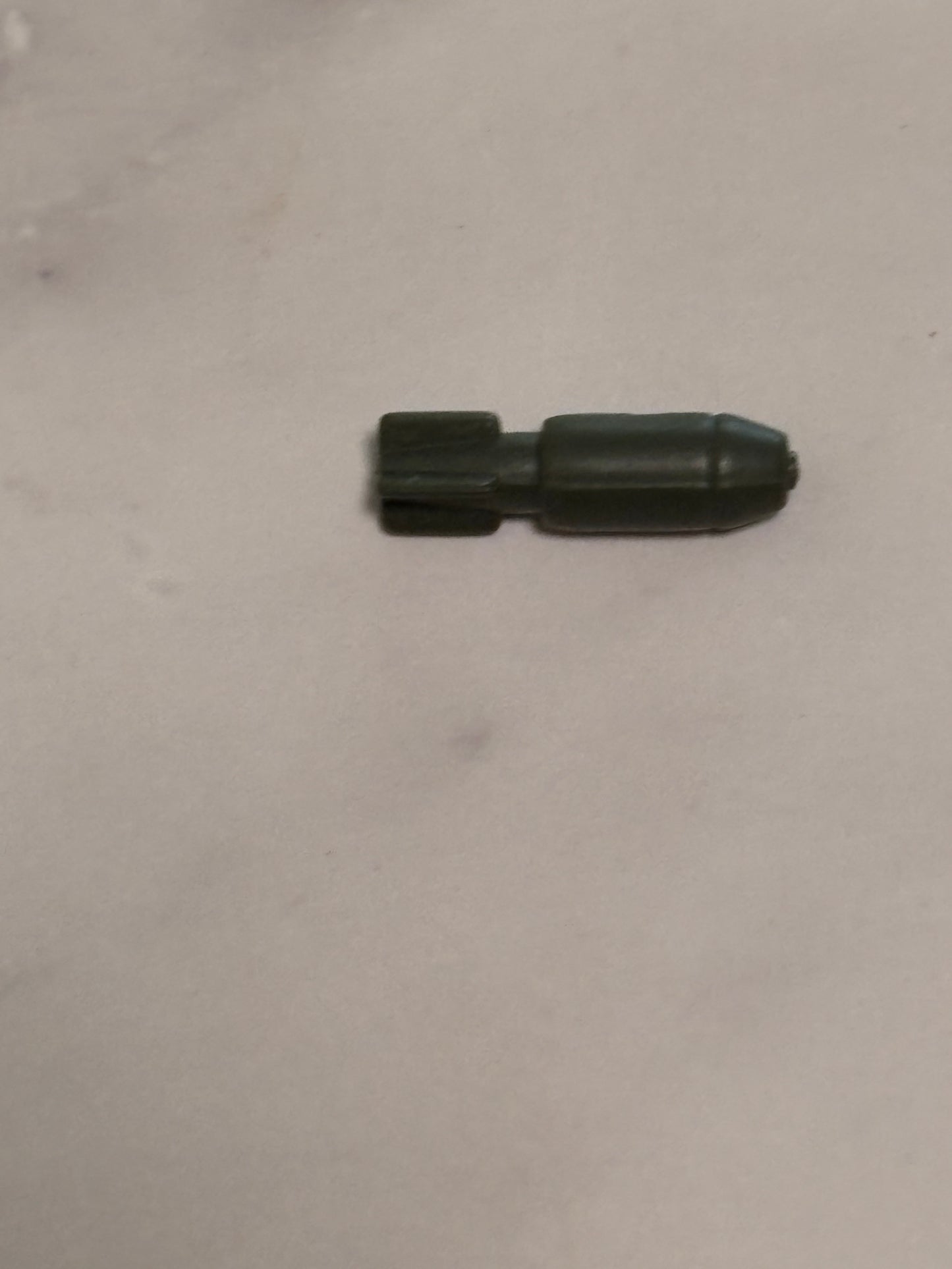 Vtg GI Joe Forward Observer Unit Mortar bomb missile shell 1985 accessory part