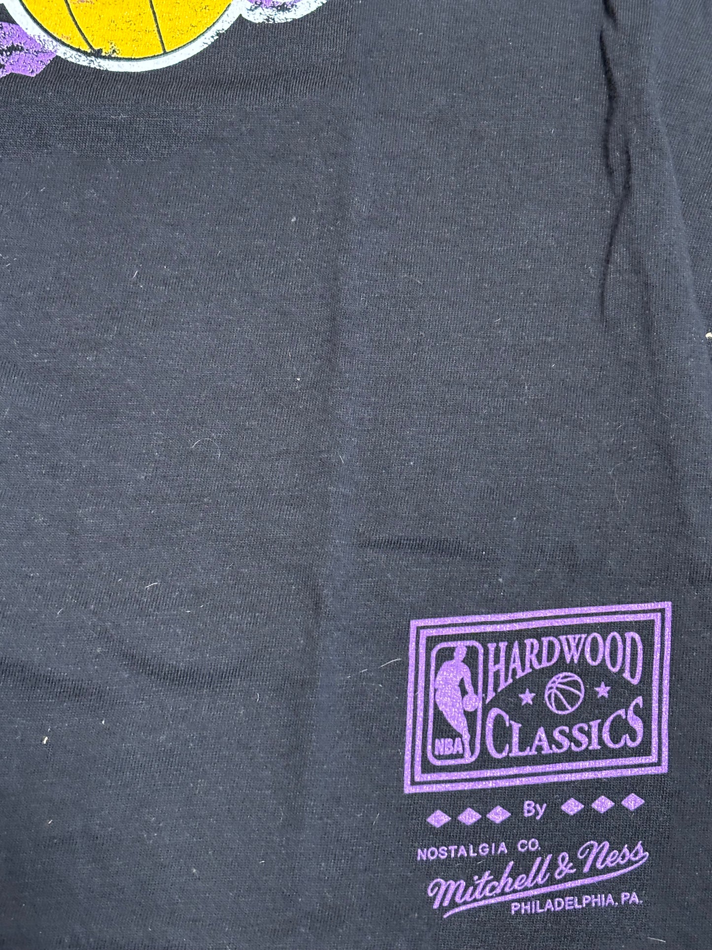 Magic Johnson Los Angeles LA Lakers Mitchell & Ness Nba Retro Hardwood Classic HWC Shirt Black Youth Kids Medium M 10-12 New NWT