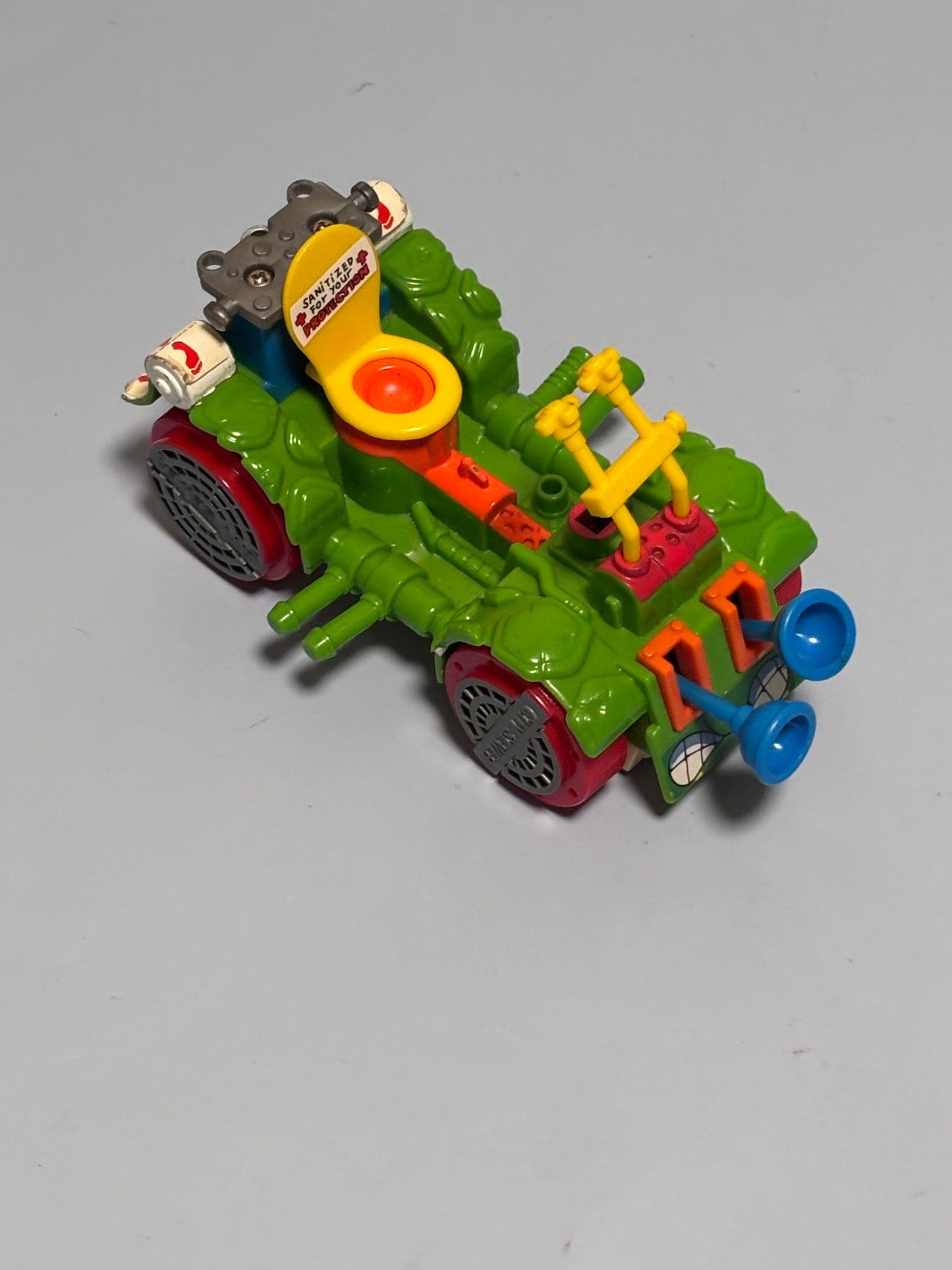 Teenage Mutant Ninja Turtles 1990 Vintage Sewer City Toilet Taxi TMNT Playmates