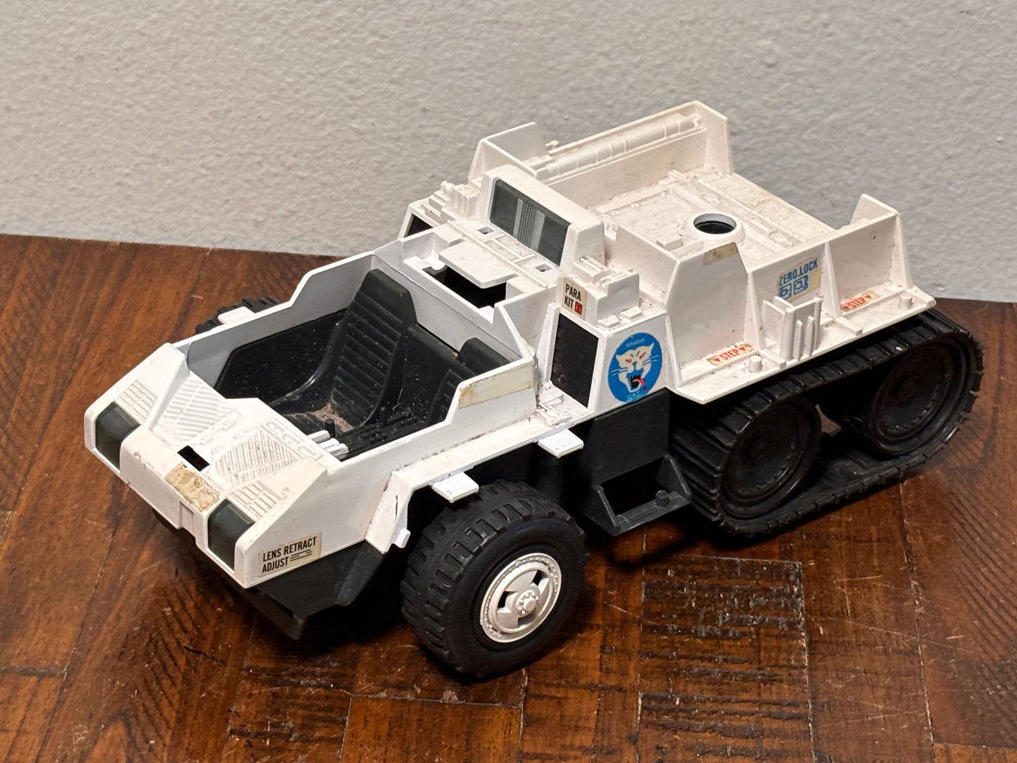 Vintage 1985 GI Joe ARAH Snow Cat Vehicle Hasbro