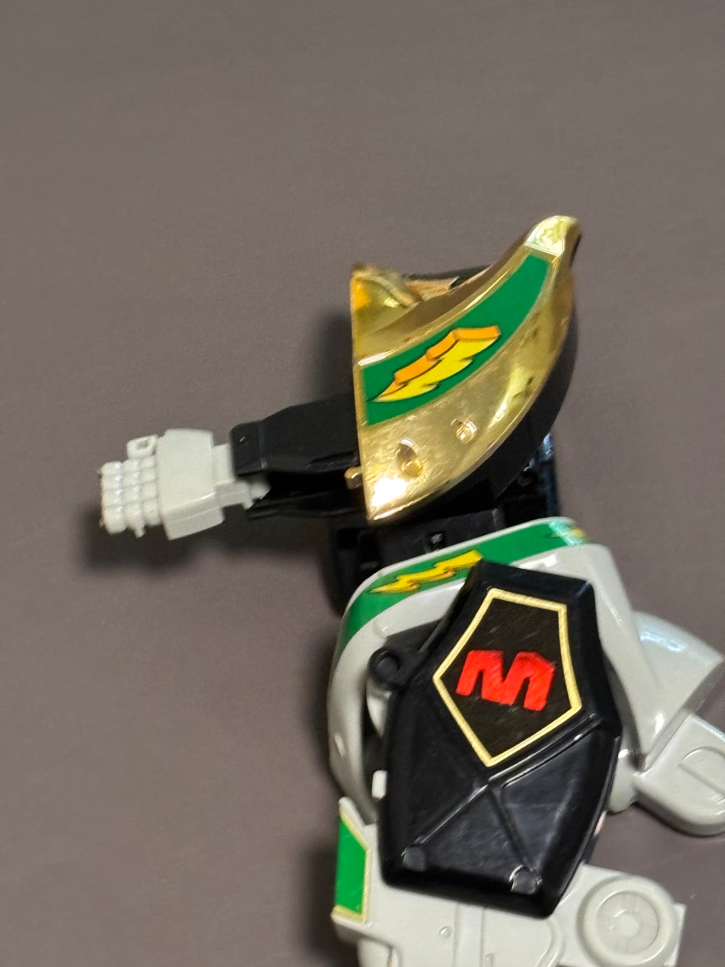 Power Rangers 1993 Green Dragonzord Megazord Part Left Side Leg Arm MMPR