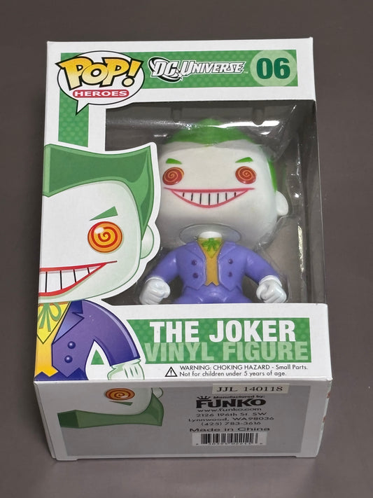 Funko Pop! Vinyl The Joker #06 DC Universe Heroes Comics Bobblehead